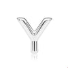 Silver Charms Beads A-Z Letters Virgo Aries Fit Pan Bracelets Necklaces Jewelry For Women - Image 24