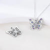 Necklace Silver Butterfly Love Heart Bear Classic Simple Adjustable Necklace For Women Girl Jewelry Gifts - Image 2
