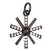 Cute Colourful Star Snowflake Sun FLowers Gold Charm Pendant, Cubic Zirconia CZ Paved,Jewelry Necklace Accessories - Image 28