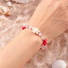 Shell and Starfish Charm Bracelet with Adjustable Rope Detail - Image 41