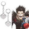 Anime Death Note Ryuuku Drop Earrings Men Women Heart Earring Circle Ear Clips Stainless Steel Earring Anime Cosplay Gifts - Image 1