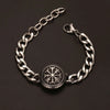 Medieval Norse Viking Rune Wolf Bracelet Man Stainless Steel Valknut Witch Knot Compass Bracelet for Men Scandinavian Jewelry - Image 10
