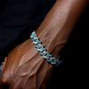 14MM Iced Prong Link Cuban Chain Bracelets for Men Women Full Rhinestones Chunky Miami Cuban Bracelet Punk Hip Hop Jewelry Gift - Image 16