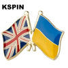 Ukraine Flag Badge Brooch Natinal Lapel Pins Flag Lapel Pins Country Flag Badge - Image 5
