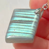 Pink Labradorite Pendant Irregular Shape Bead Stone Purple Necklace for Men Women - Image 33