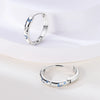 Colorful Cubic Zirconia Huggie Hoop Earrings in Flower Butterfly and Clover Designs - Image 5