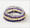 Womens 12 Zodiac Series Bracelet Set Mini Gemstone Jewelry Link 9 - Image 6