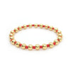 Gold Plated Bracelets Boho Summer Beaded Stretch Bracelet Y2k Jewelry for Women Accessories - Image 4