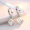 Small Hoop Earrings Smooth Tiny Huggies With Hollow Cross Star Pendants Female Dangle Earring Cute Piercing Earring Gifts - Image 9