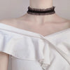 Velvet Lace Chokers Necklaces for Women Girls Cute Fairy Flower Collar Necklaces Wedding Party Jewelry Gift - Image 4