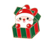 8 Styles Pretty Santa Claus Collection Brooches Candy Canes Wreath Sleigh Reindeer Tree Father Christmas Lapel Pins Xmas Gift - Image 14