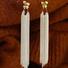 Charm Sparkling Galaxy Falls Long Tassel Drop Dangle Earrings for Women Exaggerate Stainless Steel Chain Hoop Earring Jewelry - Image 4