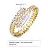 Round Circular Open Knot Cuff Bangle Bracelets For Women Elegant GoldColor Jewelry Noeud Armband Pulseiras - Image 13