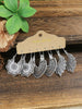 Ethnic Style Antique Alloy Earring Retro Hollow Earrings Bohemian Tassel Leaf Heart Shaped Pendant Accessories - Image 7