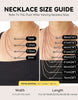 Round Snake Chain Necklace Thin 1mm Gold Plated Stainless Steel Multi Layer Summer Beach Choker 16-28 Inches - Image 6