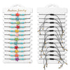 12Pcs/Set Colorful Stone Bracelets Adjustable Rope Braided Bracelet Handmade Bohemia Bracelets with Cards - Image 18