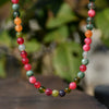 1pc 6mm Stone Necklace Bohemian Colorful Handmade Round Beaded Women Chokers Summer Vacation Beach Surf Jewelry - Image 6