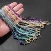 Summer Stone Choker Necklace Irregular Aquamarine Quartzs Apatite Gravel Beads Necklaces For Women Jewelry Gift - Image 1