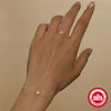 Silver Flower CZ Sparking Zircon Bracelets For Women Minimalism Hand Chain Bracelets Jewelry Party Gift - Image 26
