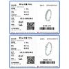 Silver Eternity Band Paraiba Color CZ Ring Mint Green Stackable Rings For Women Jewelry - Image 6