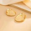 Ingemark Simple Metal Irregular Oval Stud Earrings Women Exaggerated Gold Color Geometric Earring Party Jewelry Gift - Image 6