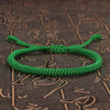 Tibetan Buddhist Bracelet Lucky Handmade Braided Adjustable King Kong Knot Red Thread Charm Bracelets for Women Men Couple Lover - Image 8
