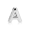 Silver Charms Beads A-Z Letters Virgo Aries Fit Pan Bracelets Necklaces Jewelry For Women - Image 20