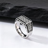 Vintage Punk Signet Ring for Men, Stainless Steel Statement Ring, Jewelry - Image 6