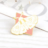 Small Retro Insect Butterfly Lapel Pins Cartoon Moon Phase Moth Brooch Cute Enamel Badge Bag Accessories Gifts Jewelry - Image 11