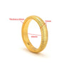 1pc Stainless Steel 60mm Double Layer Elasticity Polish Bracelet Hip-Hop Metal Thick Bangle Unisex Vintage Jewelry Gifts - Image 15