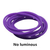 10pcs Black Silicone Bracelets Punk Rock Rubber Band Hip Hop Wristbands Elastic Hairbands Ponytail Scrunchie Bangle Accessories - Image 12