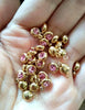 60 piece/lot Stainless Steel Crystal Pendant steel Gold Color 12 Birthstone Charm Round 6mm 6.5mm Rhinestones Charms - Image 20