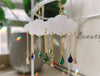 Rain Cloud Earring Long Tassel Crystal Teardrop Dangle Earrings for Women Simple Creativity Daily Jewelry Pendant Gifts - Image 9