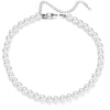 Pearl-Style Choker Necklace with Layered Bead Details - Image 37