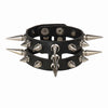 Punk Bracelets PU Leather Studded Bracelet Adjustable Goth Cuff Bracelet Gothic Rivet Buckle Wristband for Men Women Emo Jewelry - Image 3