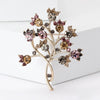 Enamel Fortune Tree Brooches for Women Unisex Pearl Plant Pins Casual Party Accessories Gifts Friends Decoration - Image 8