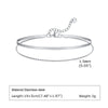 Silver Color Anklet Bracelets for Women Stainless Steel Layered Cuban Chain Herringbone Anklets Summer Beach Gift - Image 7