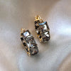 Yupsk Korean Square Crystal Zirconia Hoop Earring for Women Shiny CZ Ear Accessories Birthday Jewelry Gifts - Image 4