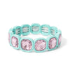 Colorful Crystal Bead Bracelet with Elastic Fit - Image 11