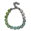 6mm Zirconia Claw Setting Bracelet and Necklace Sets Crystal Colorful Choker Jewelry - Image 10