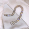 Colorful Crystal Chokers Necklaces for Women Multilayer Gold Color Chain Rhinestone Necklaces Statements Jewelry - Image 10
