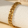 Stainless steel anklet Multiple chain thickness specifications Classic anklet For Women Jewelry Creative Gifts - Image 7