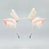 Cute Plush Antler Headband Cosplay Deer Ear Head Hoop Lolita Hair Bands Holiday Party Christmas Women Hair Accessories - Image 10