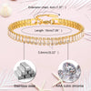Dainty Stone Bracelets For Women,Stainless Steel Chain Cubic Zirconia Link Bracelets, Jewelry Gift For Mom Wife - Image 10