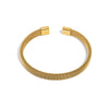 Woven Bracelet for Women, Adjustable Open-End Bangle, Gold Plated Stainless Steel, Delicate Jewelry Gift Idea - Image 17