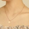 Minimalist Small Round Pendant Necklaces for Women Stainless Steel Gold Color Simple Choker Necklaces Jewelry Gifts - Image 6