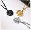 Layered Necklaces for Men, Sailing Travel Compass Pendant, Stainless Steel Cuban Figaro Wheat Chain, Casual Retro Collar - Image 19