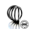 Titanium Triple Hinged Cartilage Earring Helix Piercing Nose Septum Rings Conch Clicker Metal Hoop Stud Body Jewelry - Image 13