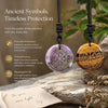 Crystal Mysterious Viking Compass Symbol Pendant Guardian Style Men's and Women's Jewelry Necklaces - Image 3