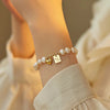 Freshwater Pearl Romantic Love Heart Gold Female Jewelry Set For Women Necklace Bracelet - Image 5